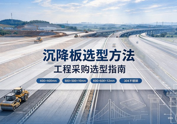 黄龙沉降板选择方法