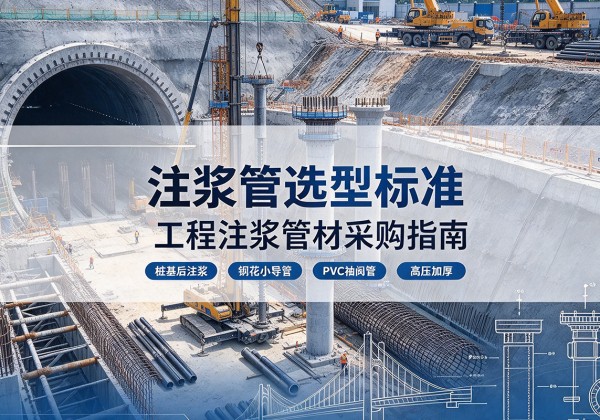 黄龙注浆管选型标准